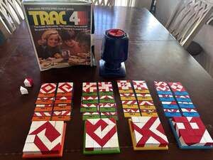 Vintage Trac 4 Revolving Tower Family Game Lakeside 1976 Complete